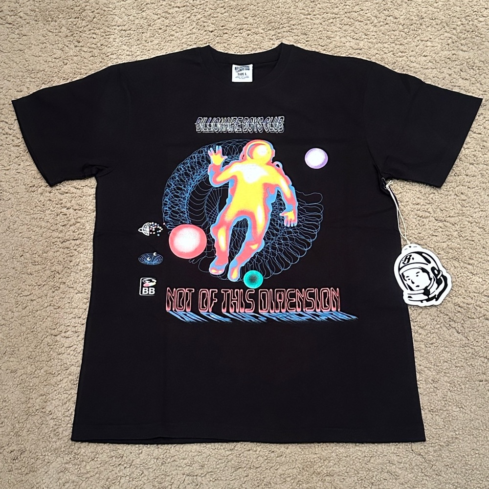 Men’s Billionaire Boys Club Black Astronaut Tee